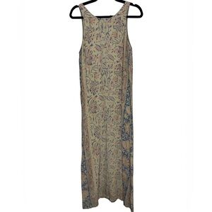 Chaser maxi boho lace back details dress size medium